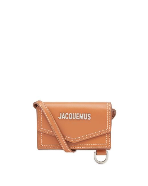Jacquemus Orange Le Porte Azur Cross Body Bag for men