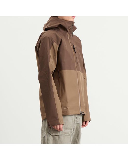 Haglöfs Brown Front Proof Ii Waterproof Jacket for men