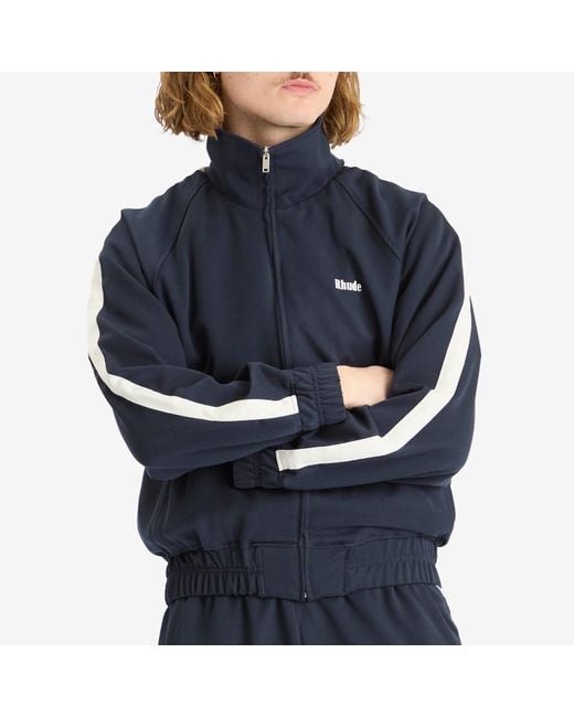 Rhude Blue Hamptons Traxedo Track Jacket for men