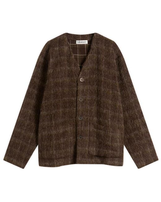 Our Legacy Mohair Cardigan in Brown for Men | Lyst UK
