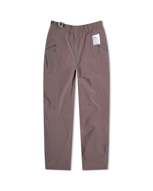 Satisfy Brown Peaceshell Climbing Pants for men