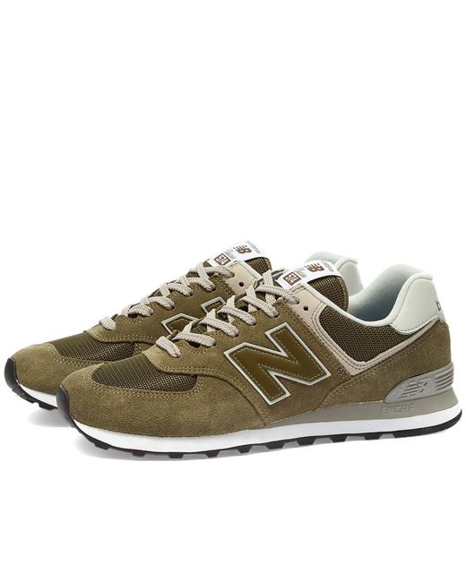 New Balance Ml574ego Sneakers in Green for Men | Lyst Canada