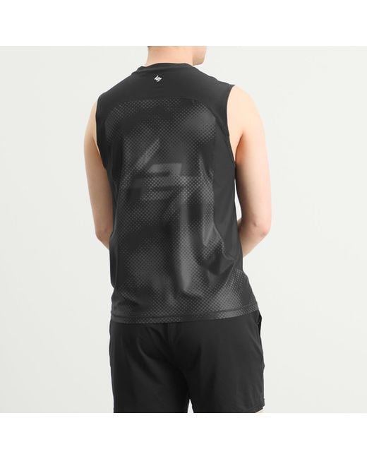REPRESENT 247 Black Hybrid Tank for men