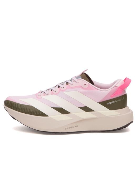 Adidas Pink Adidas Adizero Evo Sl Atr W Sneaker