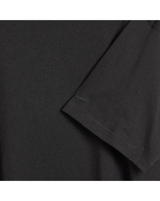 Nike Black Wool Classics Ss T-Shirt