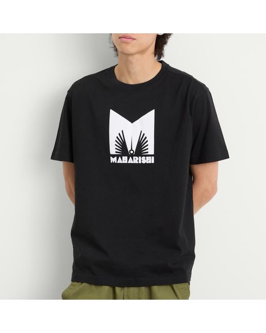 Maharishi Black Kung Fulery T-Shirt for men
