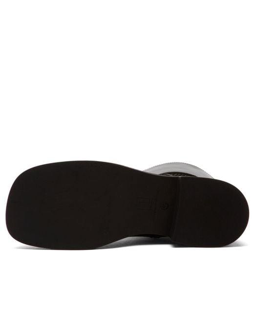 Miista Black Dahlia Khaki Ankle Boots