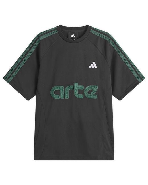 Adidas Black X Arte Jersey Top for men