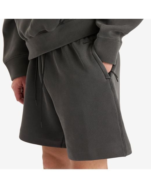 Nike Gray Tech Fleece Short for men