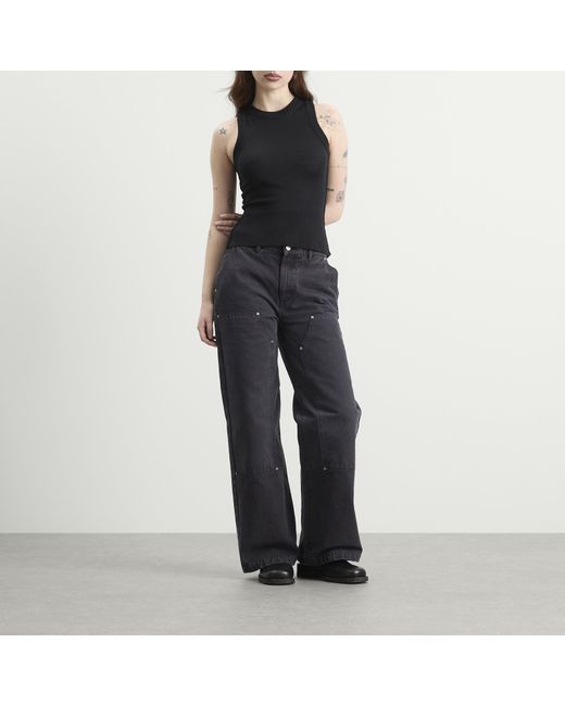 mfpen Gray Double Knee Jeans