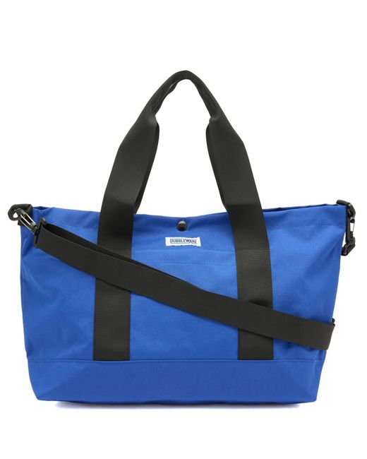 Dubbleware Blue Vintage 2-Way Tote Bag for men
