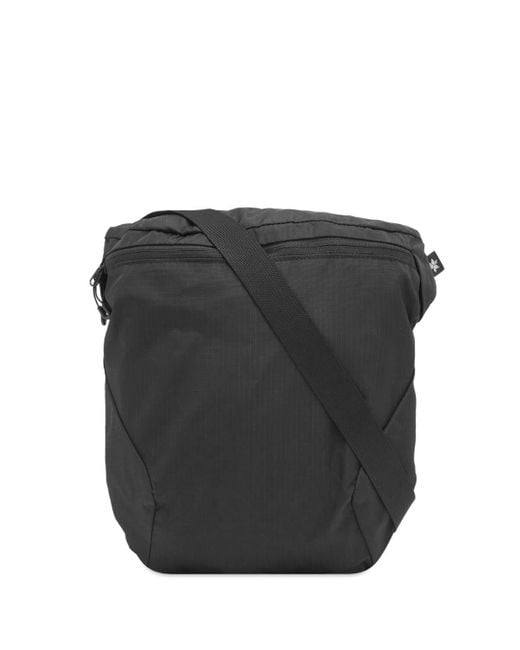 Goldwin Black High Strength Ripstop Shoulder Bag for men