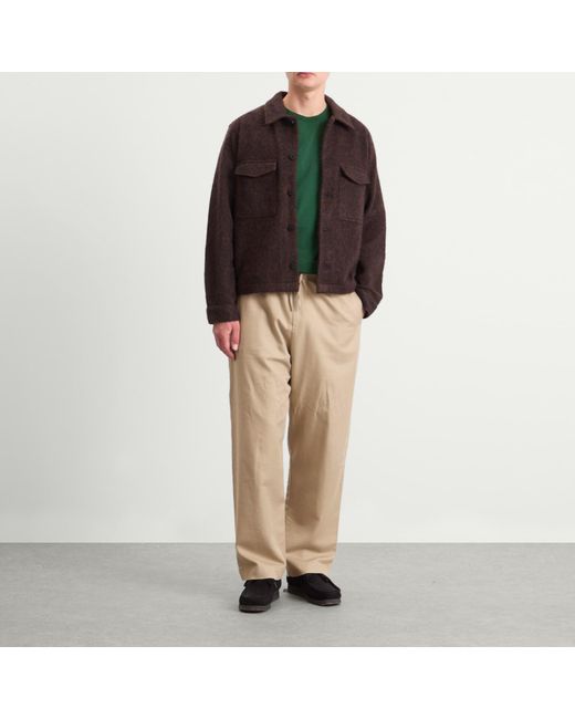 Folk Brown Zaki Jacket for men