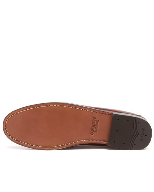 G.H.BASS Brown Penny Loafer