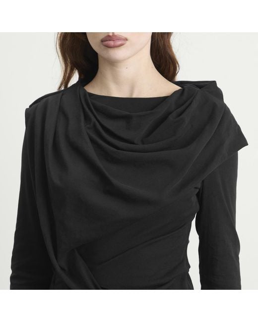 Entire studios Black Twist Top