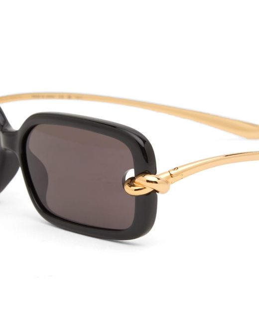 Bottega Veneta Gray Bottega Veneta Bv1439S Sunglasses