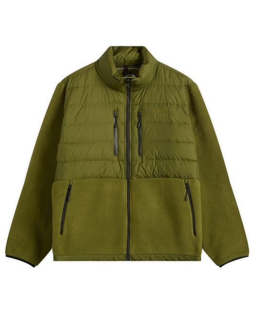 The North Face Green Remastered Denali Tek Hybrid Jacket for men