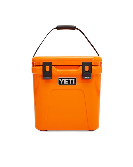 Yeti Orange Roadie 24 Cooler With Soft Strap
