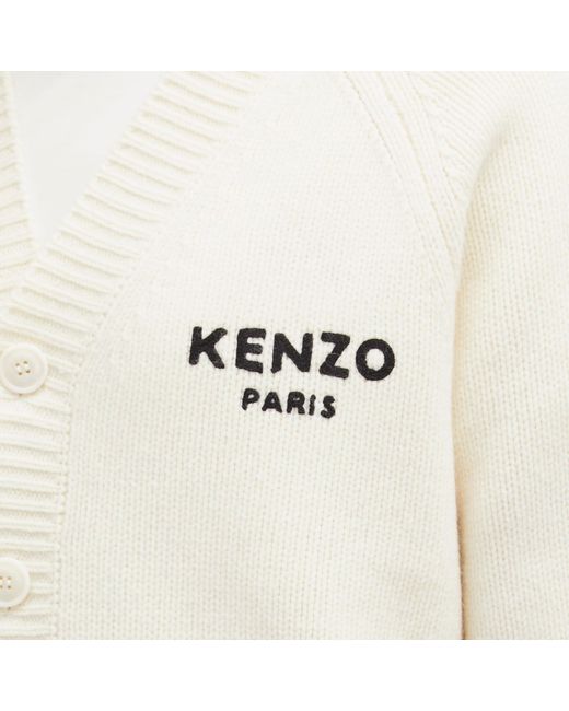 KENZO White Pop Crest Jumper for men