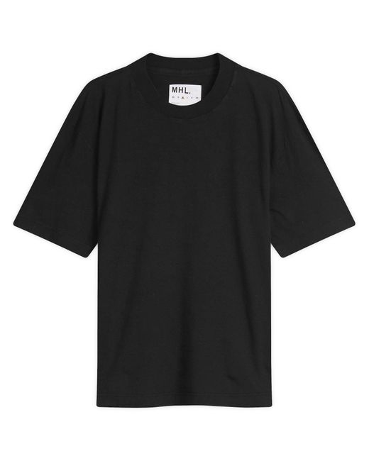 MHL by Margaret Howell Simple T-Shirt in Black for Men | Lyst UK