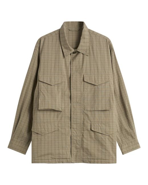Unlikely Dry Goods Green M-51 Shirt Jacket for men