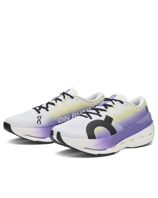On Shoes Blue Cloudboom Max Sneaker for men
