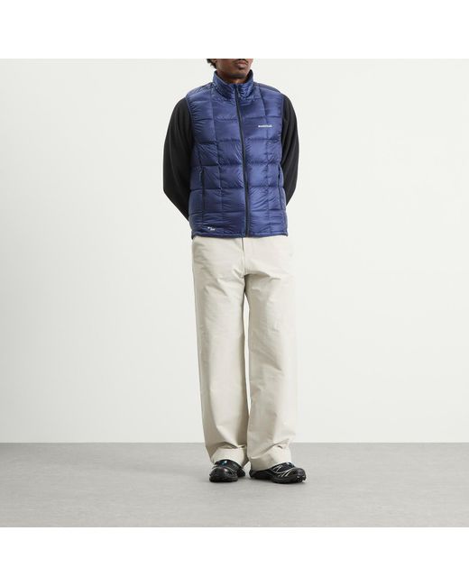 Montbell Blue Superior Down Vest for men