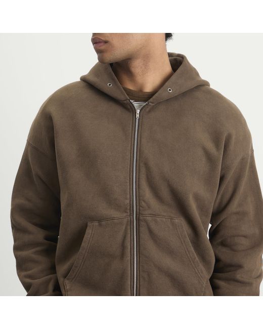 Visvim Green Jumbo Hoodie for men