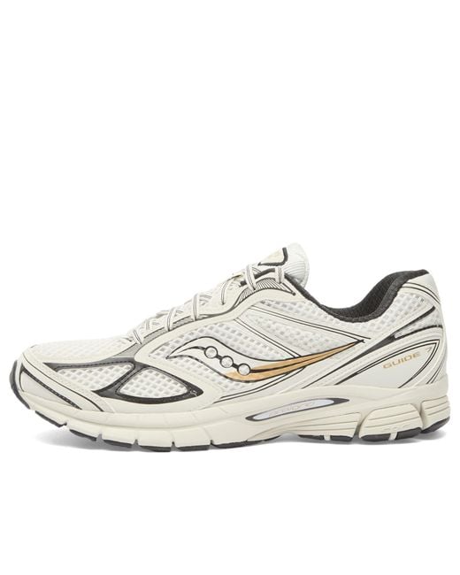 Saucony White Progrid Guide 7 Sneaker