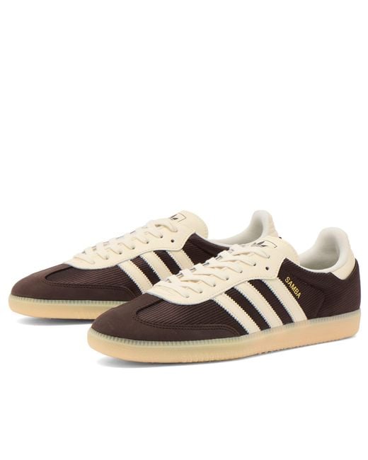 Adidas Brown Samba Og Sneaker