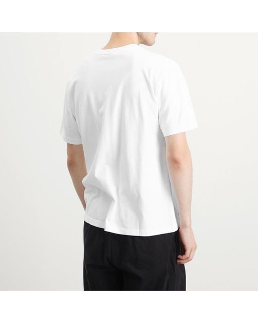 by Parra White The Zoomies T-Shirt for men