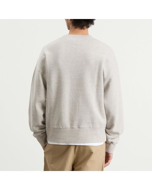 Visvim White Court Sweatshirt for men