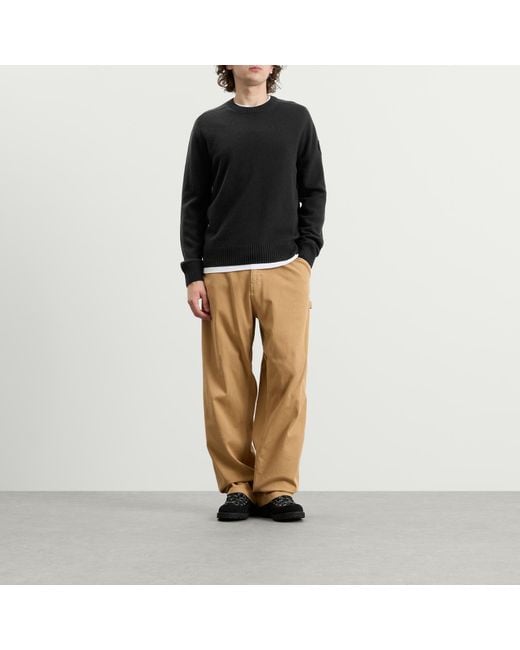 Canada Goose Black Matawin Crew Knit for men