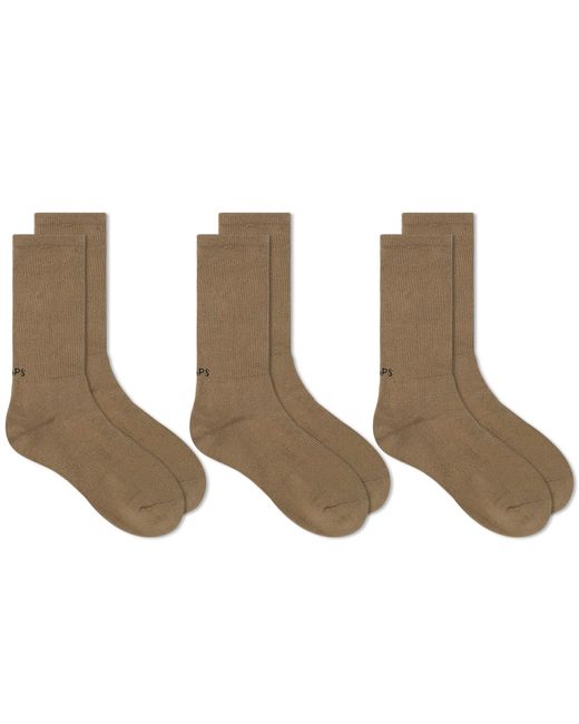 (w)taps Natural Skivvies 05 3-Pack Sock for men