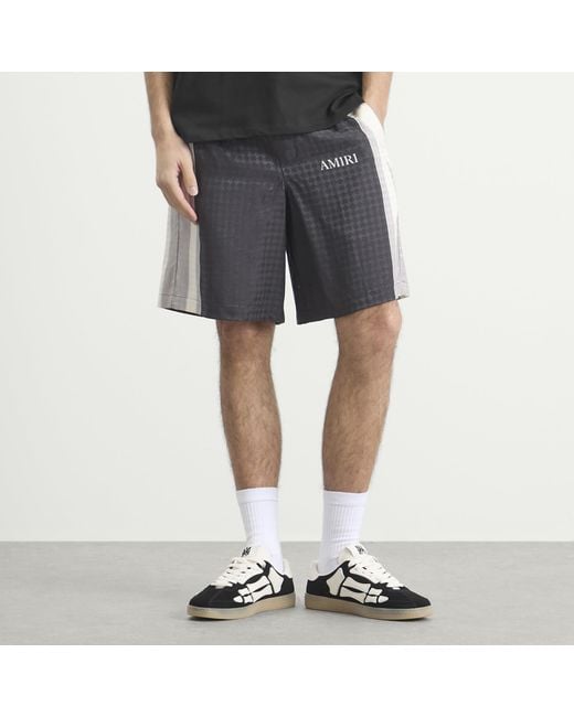 Amiri Gray Ma Quad Panel Shorts for men