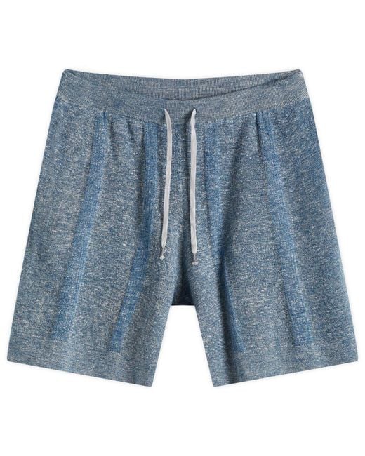Maison Margiela Blue Knitted Shorts