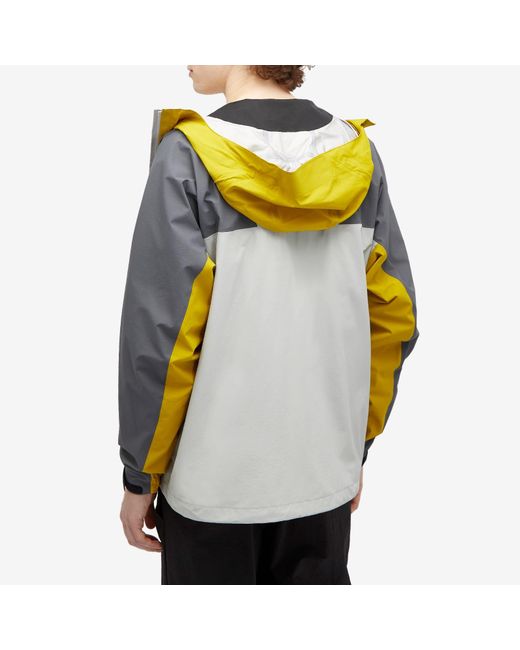 Goldwin Yellow Pertex Shieldair Mountaineering Jacket for men