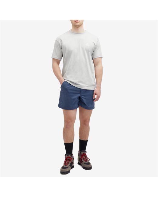 Nike Blue Acg Hike Shorts for men
