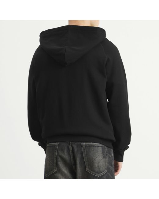BBCICECREAM Black Arch Logo Zip Through for men