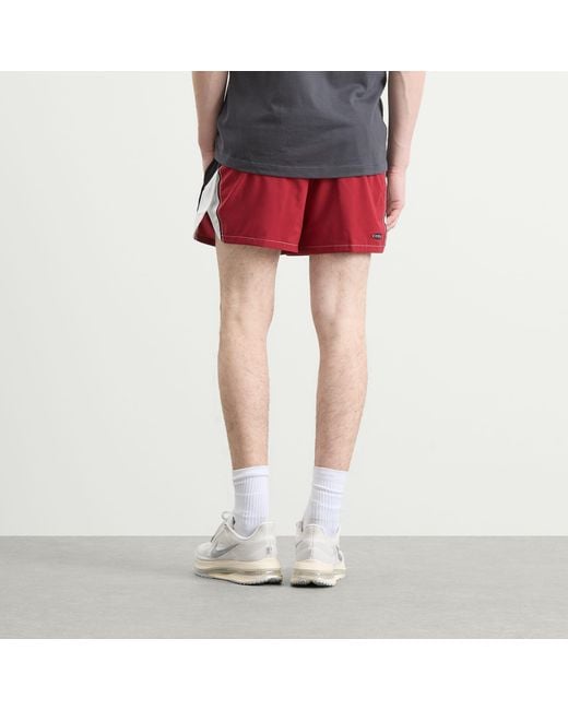 Nike Red Nike Dri-Fit Retro Running Short for men