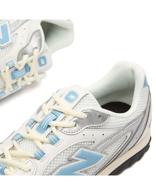 New Balance White 204L Mesh Sneaker