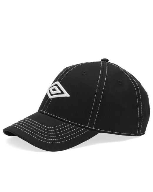 Umbro Black Contrast Stitch Cap for men
