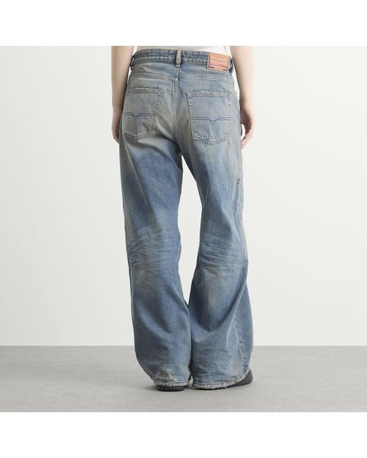 DIESEL Blue 1996 D-Sire Wide Leg Jeans