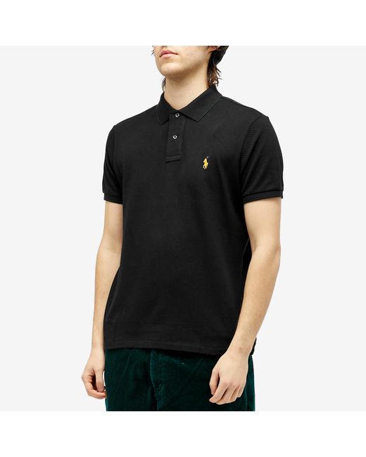 Polo Ralph Lauren Black Pp Polo Shirt for men