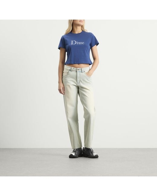 Dime Blue Classic Liquid T-Shirt