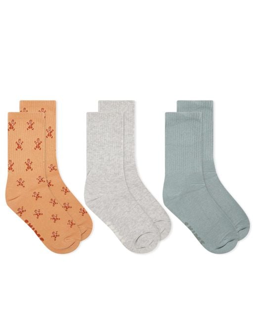 Skims Blue Sport Sock 3-Pack