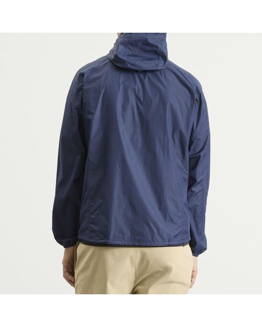 Montbell Blue Wind Blast Hooded Jacket for men