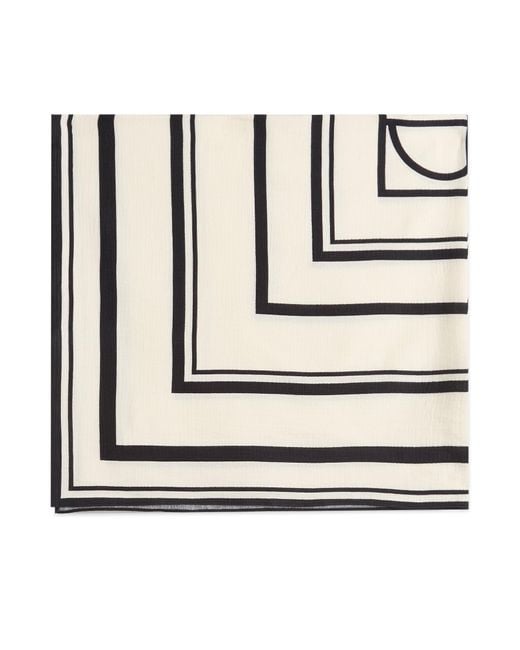 Anine Bing Metallic Eliza Monogram Sarong