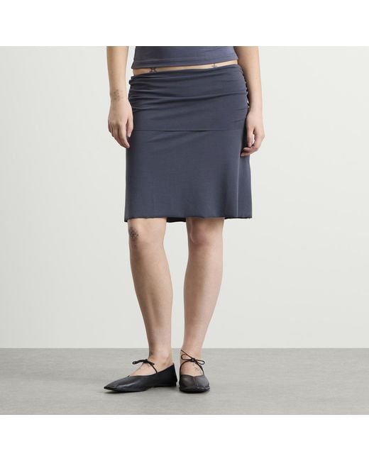 Samsøe & Samsøe Blue Sasun Mini Skirt