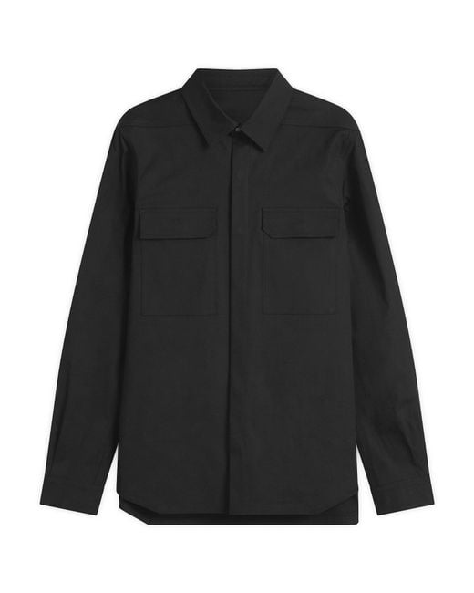 Rick Owens Black Outershirt for men